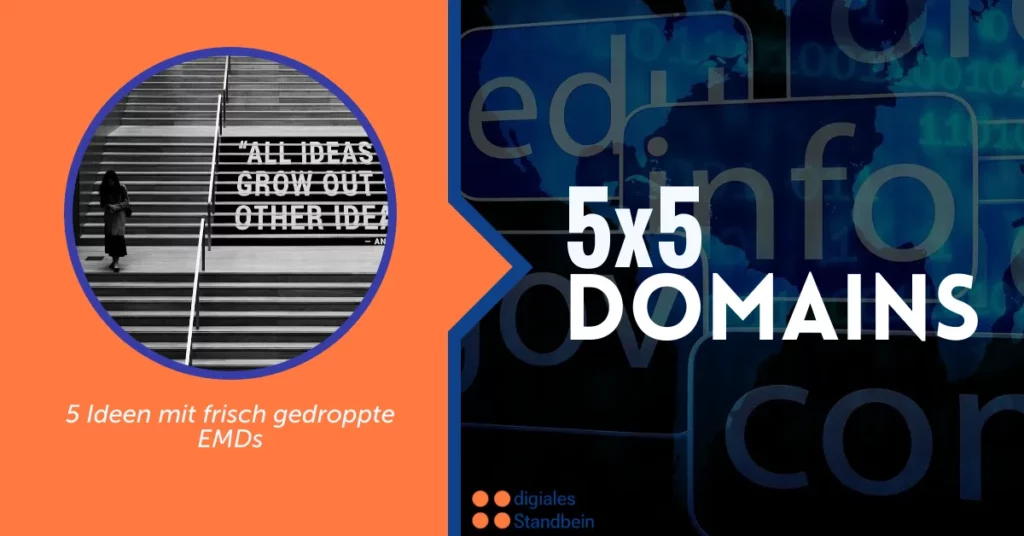 5x5 Domain Projekt Ideen